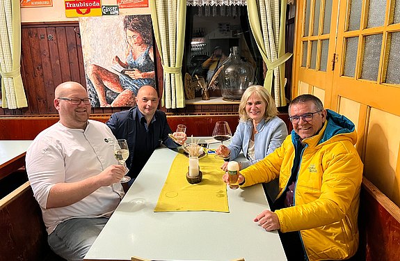 Unterwegs in Betrieben und bei Veranstaltungen Unterwegs in Betrieben und bei Veranstaltungen